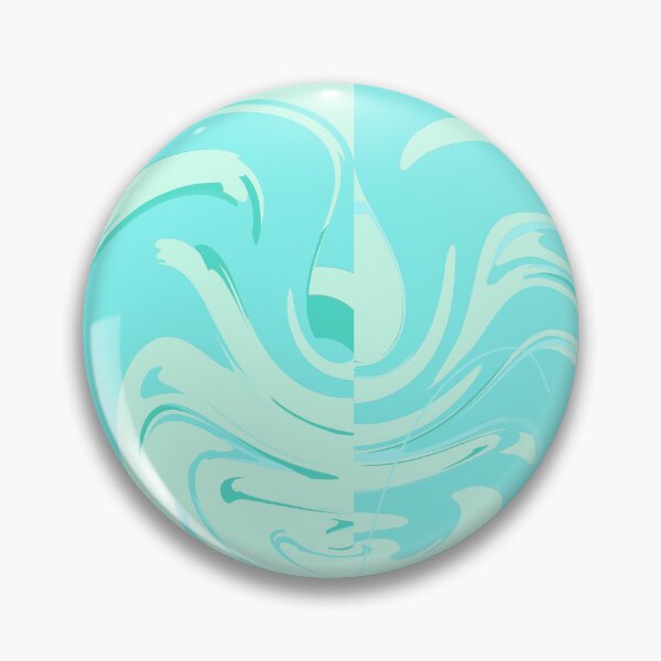 Item preview, Circle waves Peppermint abstract designed and sold by TiffyChaa.