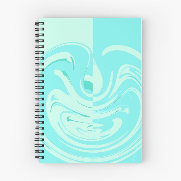 Item preview, Circle waves Peppermint abstract designed and sold by TiffyChaa.