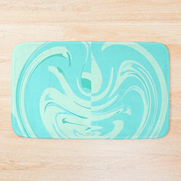 Item preview, Circle waves Peppermint abstract designed and sold by TiffyChaa.