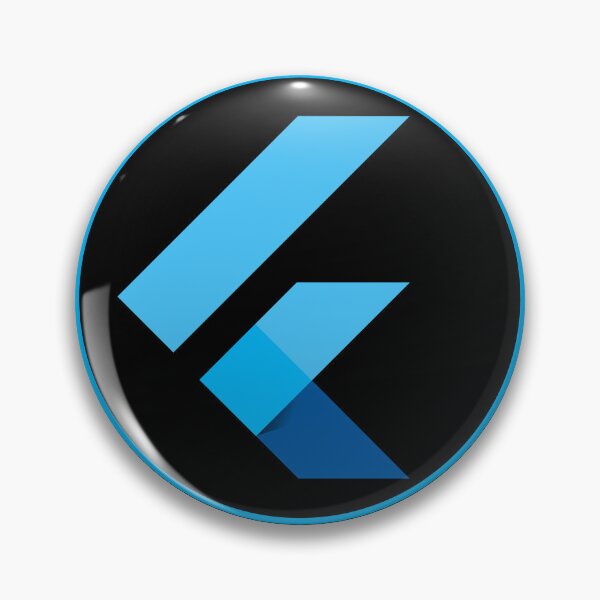 Item preview, flutter logo designed and sold by Redstrawberry13.