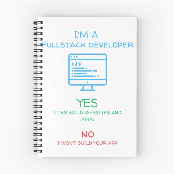 Item preview, I'm a fullstack developer designed and sold by Gilpro Designs.