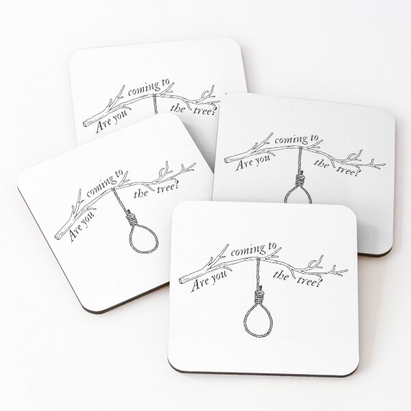 Item preview, Hanging Tree Quote The Hunger Games designed and sold by StarsRainDown.