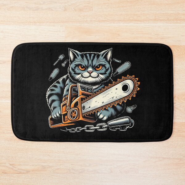 Item preview, Chainsaw Cat designed and sold by Big Catsby.