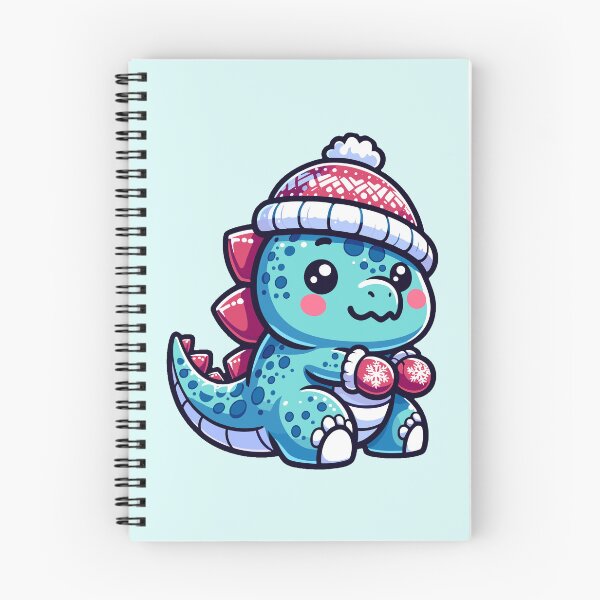 Item preview, Cute Winter Dino - Stegosaurus designed and sold by Monkey-Bar.