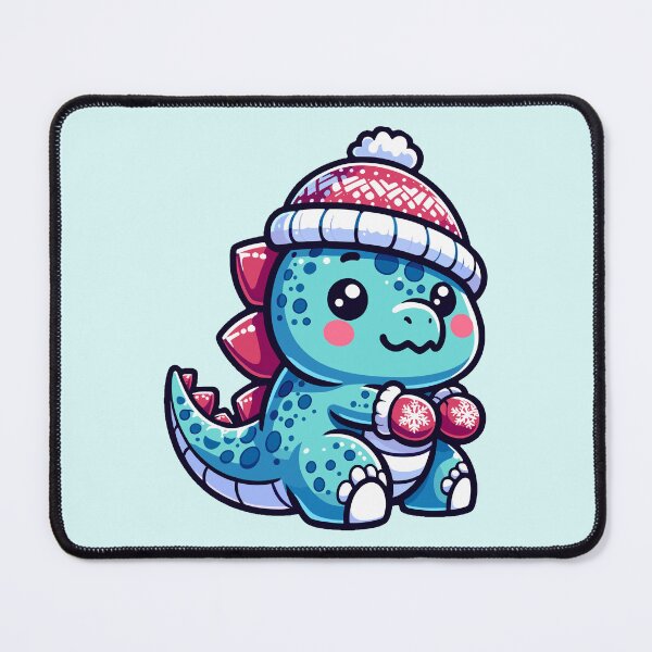 Item preview, Cute Winter Dino - Stegosaurus designed and sold by Monkey-Bar.