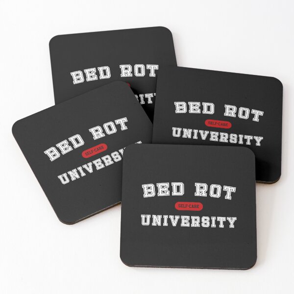 Item preview, Bed Rotting University - Self-Care designed and sold by CottonGarb.