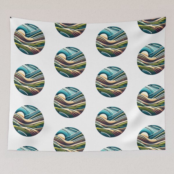 Item preview, Sun Hill - CosmicDreamscapes Collection designed and sold by PixeLoomshop.
