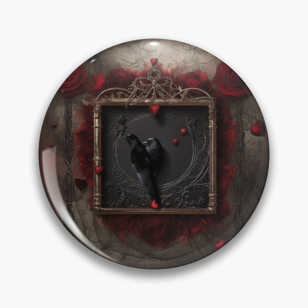 Item preview, VALENTINES  |  Raven Couple designed and sold by RedHandedOD.