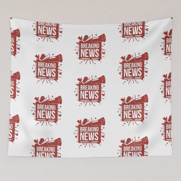Item preview,  Breaking news design  designed and sold by Ahmedhazem12.