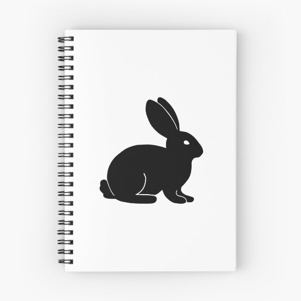 Item preview, Rabbit. Silhouette drawing designed and sold by OlyaMolli.