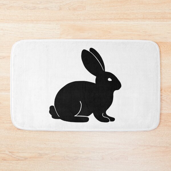 Item preview, Rabbit. Silhouette drawing designed and sold by OlyaMolli.