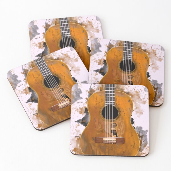 Item preview, Trigger Acoustic Guitar Digital Painting designed and sold by popcultposters1.