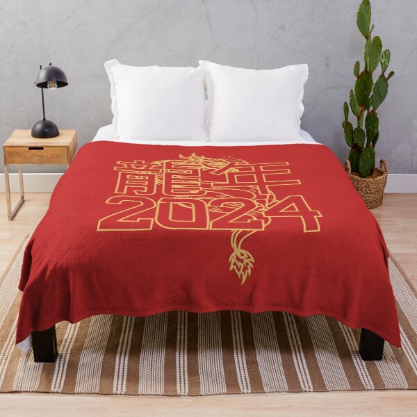 Item preview, Long Nian (龍年) 2024 - Happy Chinese/Lunar New Year, Traditional Chinese (Yellow Design) designed and sold by Spiprinto.