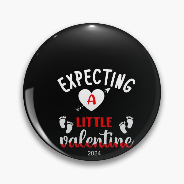 Item preview, Expecting A Little Valentine 2024 designed and sold by lindab142.