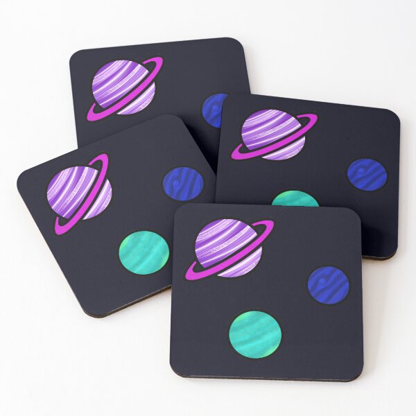 Item preview, Cute Glittery Planets designed and sold by veabeans.