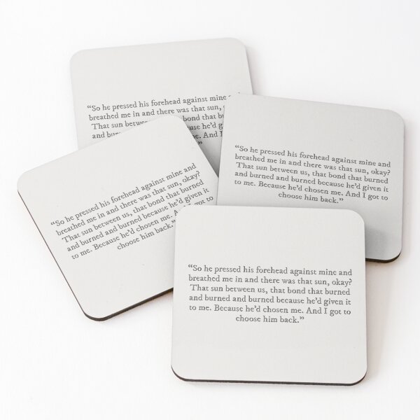 Item preview, Wolfsong book quote designed and sold by percqbeths.