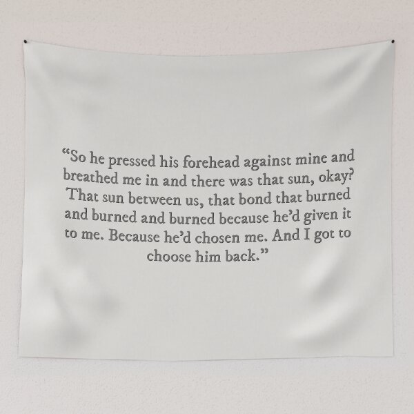 Item preview, Wolfsong book quote designed and sold by percqbeths.