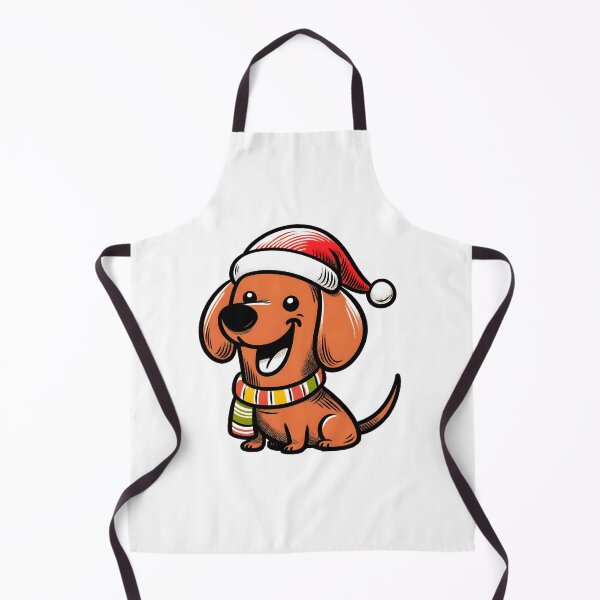 Item preview, Dachshund Elegance: Christmas Anticipation designed and sold by EpicPaws.