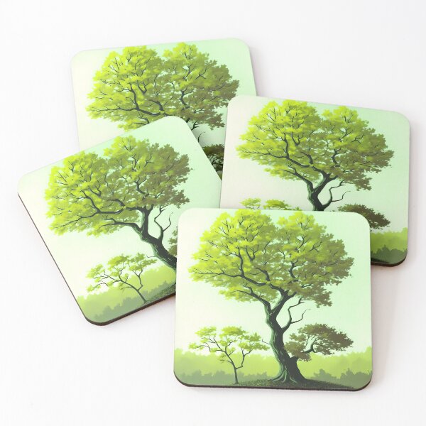 Item preview, A tree in green splendor designed and sold by randrdesign.