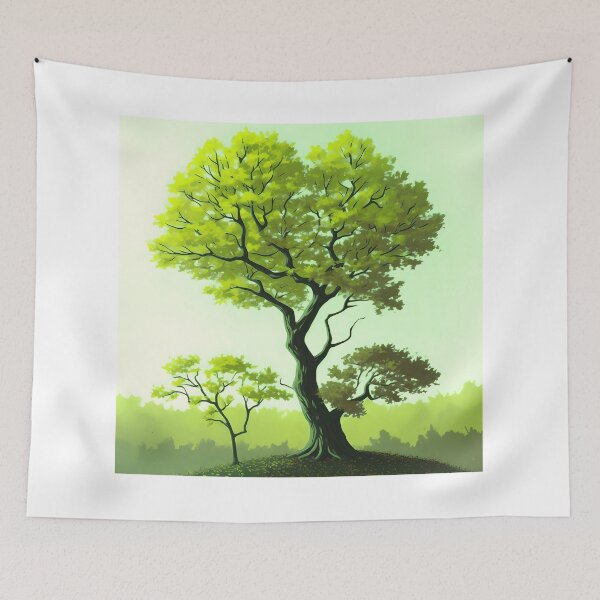 Item preview, A tree in green splendor designed and sold by randrdesign.
