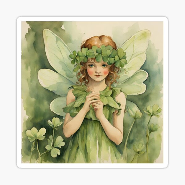 Clover Fairy Sticker