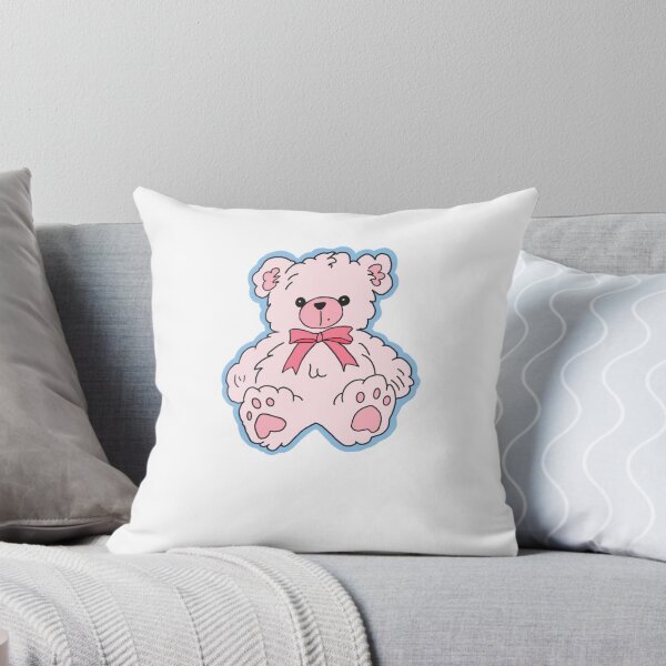 Item preview, Cute pink teddy bear  designed and sold by thecoolcanvas.