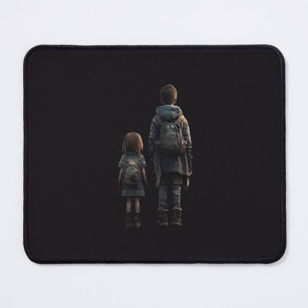 Item preview, Brother and Sister Children in a Postapocalyptic World designed and sold by Aquillashop.