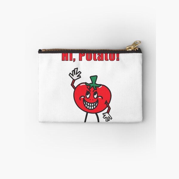 Item preview, Funny Tomato Greeting with Hi Potato  designed and sold by amiaplusamia.
