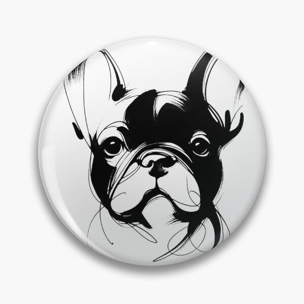 Item preview, Ink Essence: French Bulldog designed and sold by areyarey.