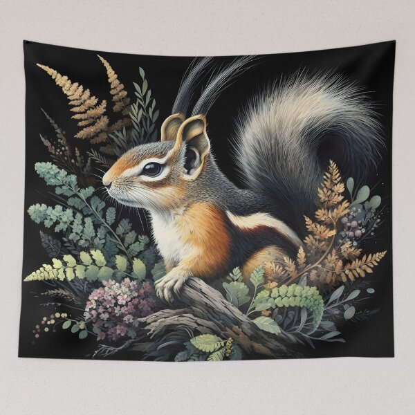 Item preview, Squirrel nature  designed and sold by RubisLeaf.