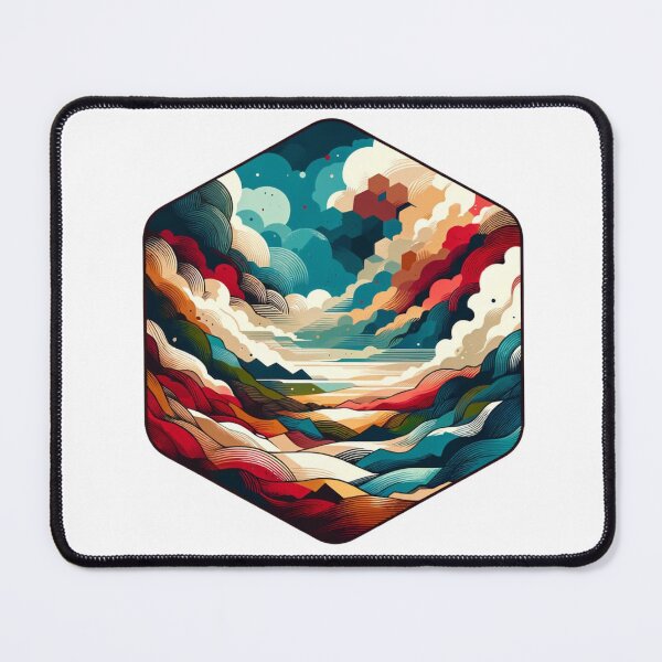 Item preview, Cloud Mountain - CosmicDreamscapes Collection designed and sold by PixeLoomshop.