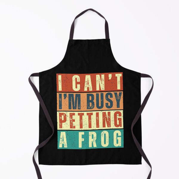 Item preview, Funny Busy Petting A Frog Retro designed and sold by CosyTeal.