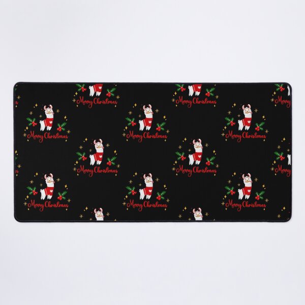 Item preview, Happy Holidays 109. Merry Christmas llama designed and sold by amahechoamano.