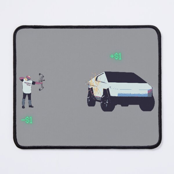 Item preview, Tesla Cybertruck - Joe Rogan - Shooting arrow 1$ Bet designed and sold by Fan Art Station .
