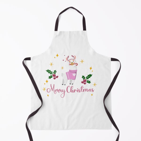 Item preview, Happy Holidays 110. Merry Christmas llama rose designed and sold by amahechoamano.
