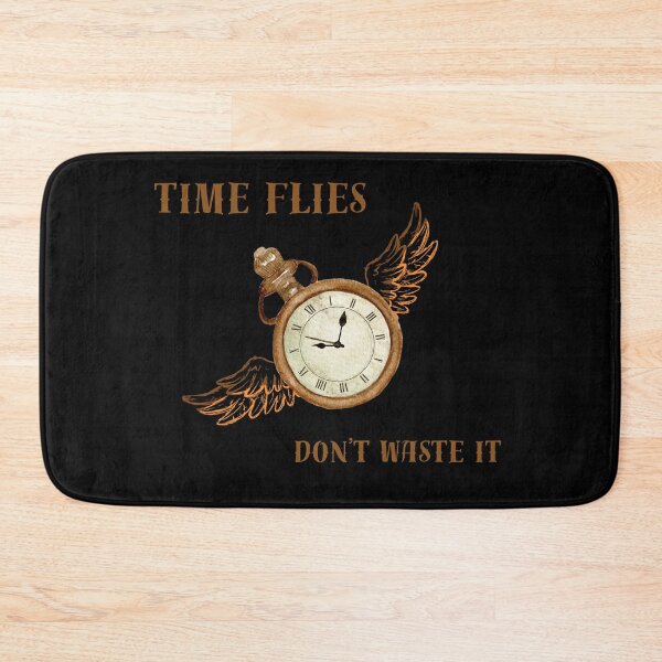 Item preview, Time flies don't waste it it's a great T-shirt idea for everybody who like to live life in full designed and sold by Magrosa.