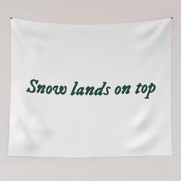 Item preview, Snow lands on top designed and sold by percqbeths.