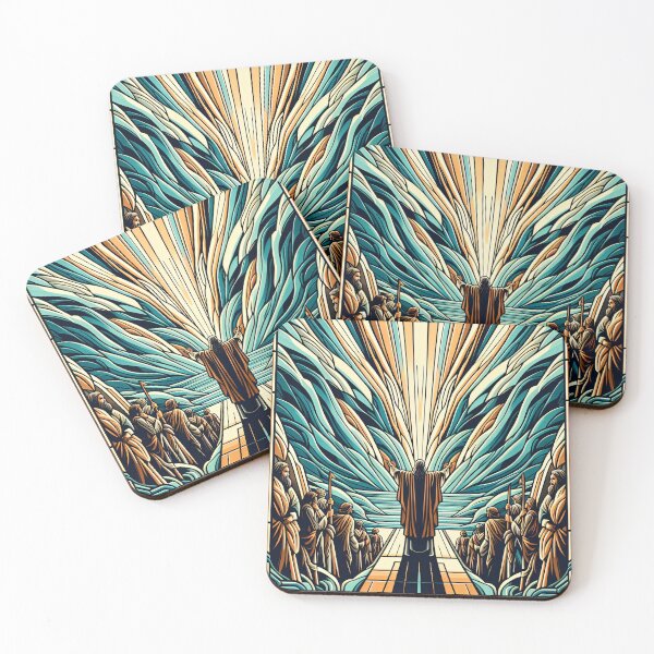 Item preview, Moses Parting The Red Sea designed and sold by ClassicRetroism.