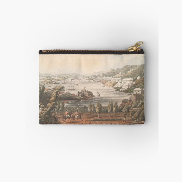Item preview, Vintage Pictorial Map of Hamilton Bermuda (1816) designed and sold by BravuraMedia.
