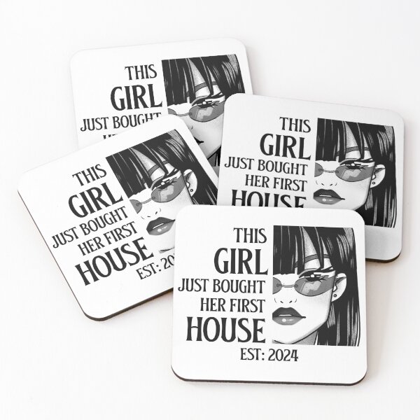 Item preview, This girl just bought her first house est 2024 designed and sold by 87-Aesthetics.