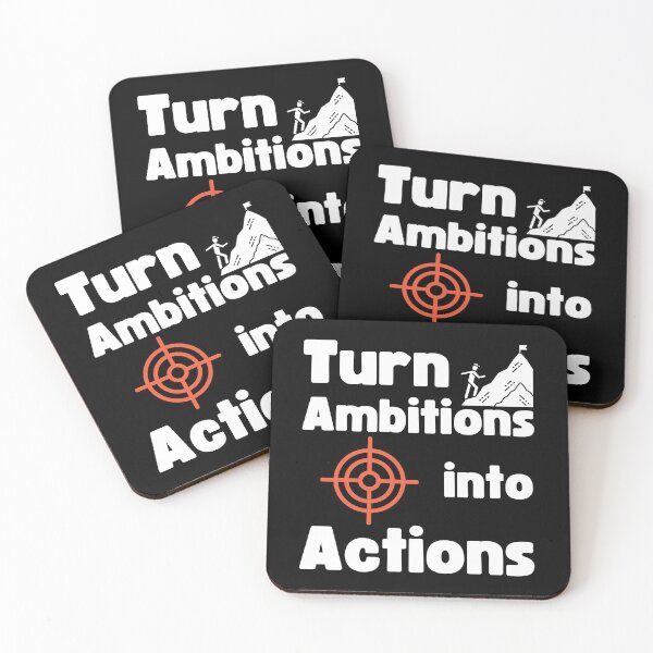 Item preview, Empowering slogans: Turn Ambitions into Actions. designed and sold by GiveMeMood.
