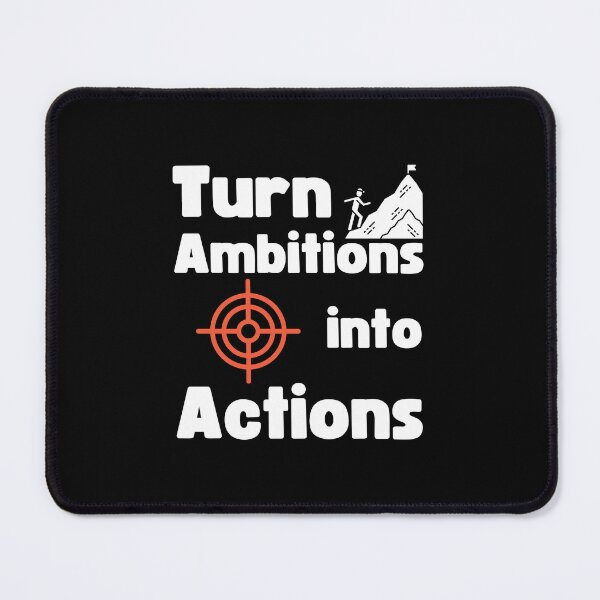 Item preview, Empowering slogans: Turn Ambitions into Actions. designed and sold by GiveMeMood.