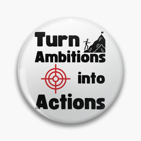 Item preview, Empowering slogans: Turn Ambitions into Actions. designed and sold by GiveMeMood.