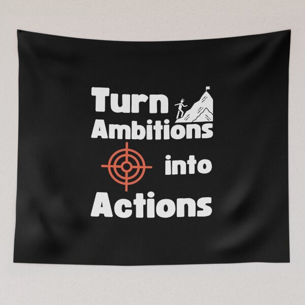 Item preview, Empowering slogans: Turn Ambitions into Actions. designed and sold by GiveMeMood.