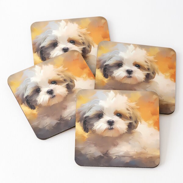 Item preview, Adorable Shih Tzu Puppy designed and sold by Animalia Artistry.