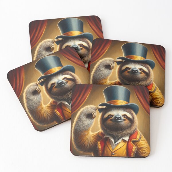 Item preview, Sloth Ringmaster designed and sold by CrankyOldDude.