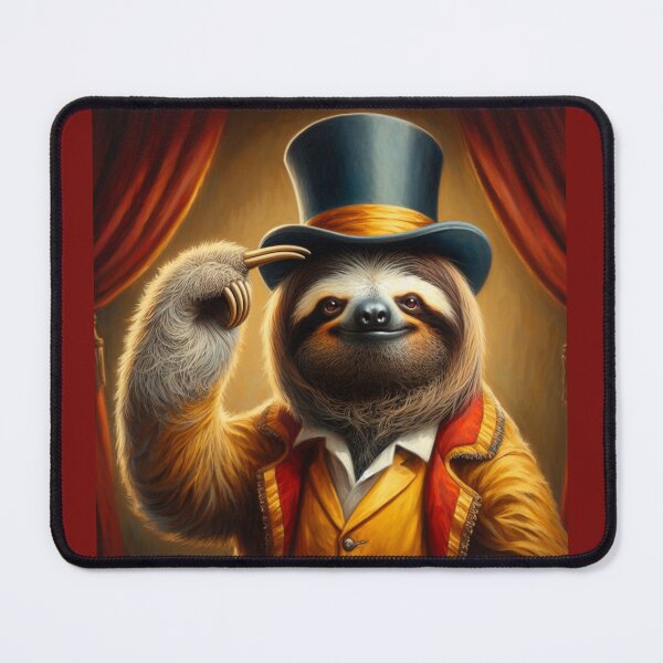 Item preview, Sloth Ringmaster designed and sold by CrankyOldDude.