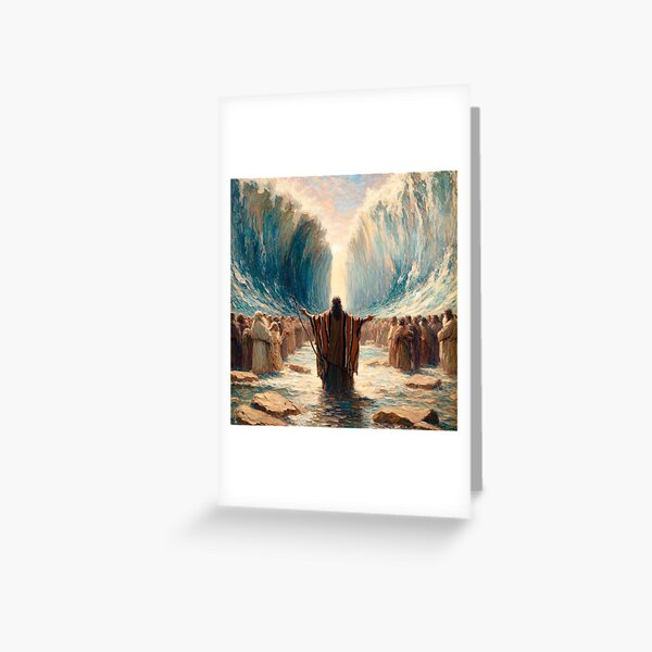 Item preview, Moses Parting The Red Sea designed and sold by ClassicRetroism.