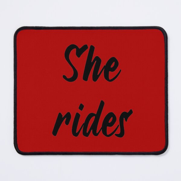 Item preview, She Rides Seductress Femdom logo designed and sold by FemdomShop.