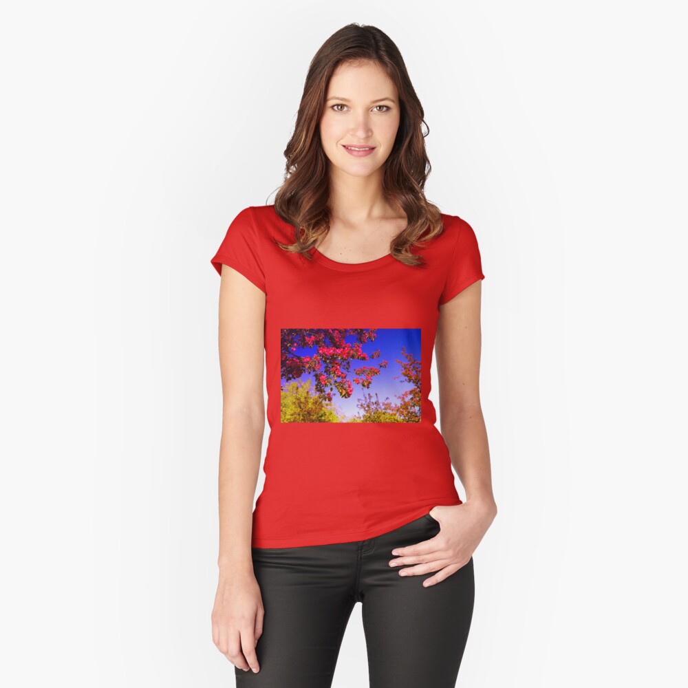 Item preview, Fitted Scoop T-Shirt designed and sold by Mallorn.